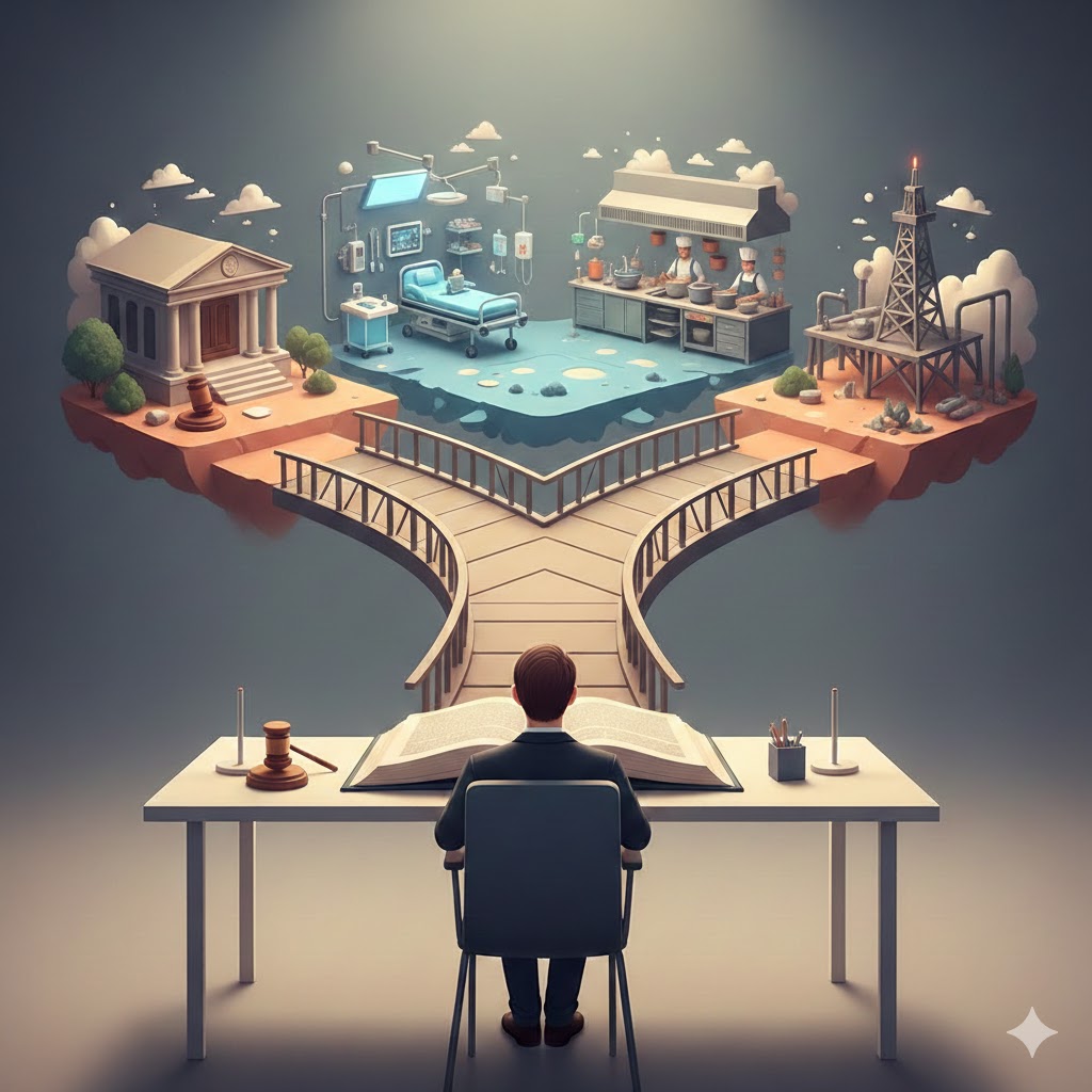 التخصص في الترجمة أو المترجم العام بشكل طبيعي.