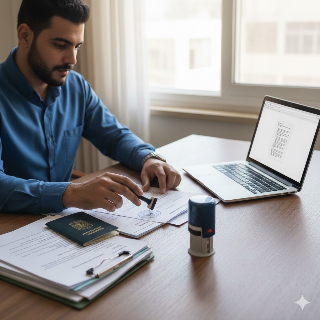 ترجمة مستندات السفارة والتأشيرة بدمنهور لتجهيز ملف السفر