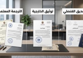 الفرق بين الترجمة المعتمدة وتوثيق وزارة الخارجية والتصديق القنصلي